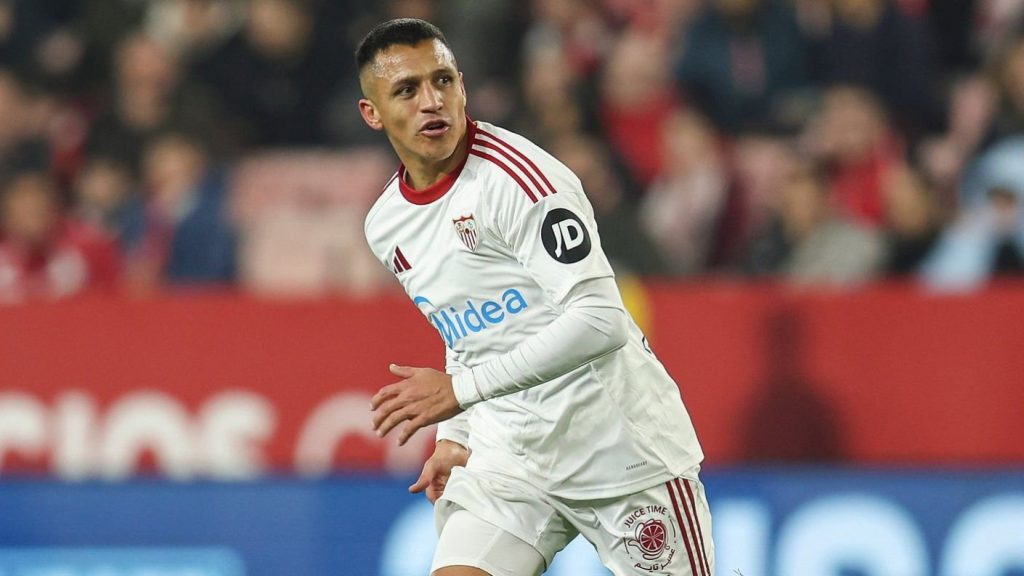 El delantero chileno Alexis Sánchez mostró su estado de ánimo en medio del mal momento que vive Sevilla FC en la Liga de España